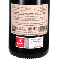 2016 Crianza Selección Rioja DOCa, Hacienda el Ternero