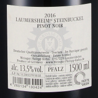 2016 Pinot Noir "Steinbuckel" VDP.Grosses Gewächs, Magnum, Weingut Philipp Kuhn, Pfalz