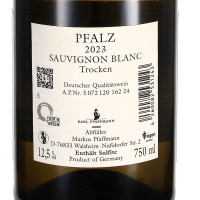 2023 Sauvignon Blanc trocken, Weingut Karl Pfaffmann, Pfalz