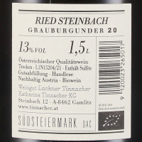2020 Grauburgunder Steinbach, Erste STK Lage Magnum, Weingut Lackner-Tinnacher, Südsteiermark