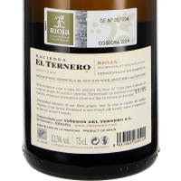 2018 el Ternero Blanco fermentado en barrica, Hacienda el Ternero