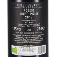 2017 Colli Euganei Rosso Moro Polo, Azienda Agricola Ca Lustra