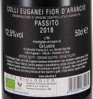 2018 Fior d`Arancio Passito, Colli Euganei DOC, Azienda Agricola Ca Lustra