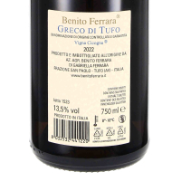 2022 Greco di Tufo DOCG Vigna Cicogna, Azienda Agricola Benito Ferrara