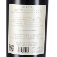 2019 Nero dAvola Sicilia IGP "Lu Patri" Magnum, Baglio del Cristo di Campobello