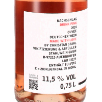 2024 Nachschlag Drink Pink Rosé, Winzerhof Stahl, Franken