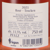 2021 Rosé trocken, VDP.Gutswein, Weingut Philipp Kuhn, Pfalz