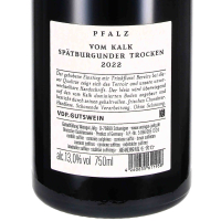 2022 Spätburgunder Vom Kalk, Weingut Jülg, Pfalz