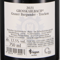 2023 Grauer Burgunder Vom Löss, VDP.Ortswein, Weingut Philipp Kuhn, Pfalz
