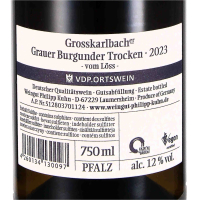 2023 Grauer Burgunder Vom Löss, VDP.Ortswein, Weingut Philipp Kuhn, Pfalz