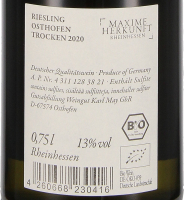 2021 Osthofener Riesling trocken, Weingut Karl May, Rheinhessen