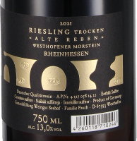 2021 Riesling Morstein Alte Reben ;, Weingut Seehof/Florian Fauth, Rheinhessen