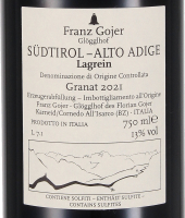 2021 Lagrein DOC Südtirol „Granat“, Franz Gojer