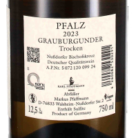 2023 Grauburgunder Bischofskreuz trocken, Weingut Karl Pfaffmann, Pfalz