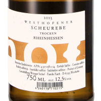 2023 Scheurebe "Vom Kalkstein" trocken, Weingut Seehof/Florian Fauth, Rheinhessen