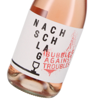 Bubbles against troubles DRINK PINK [Nachschlag] Deutscher Perlwein trocken; Winzerhof Stahl, Franken