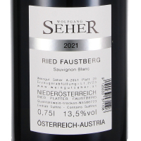 2020 Sauvignon Blanc Faustberg, Weingut Wolfgang Seher, Weinviertel