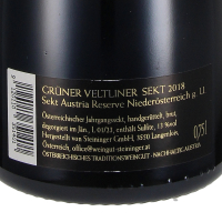 2018 Grüner Veltliner Jahrgangssekt, Weingut Steininger, Kamptal