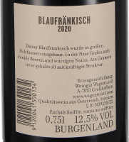 2020 Blaufränkisch, Weingut Wagentristl, Leithagebirge, Neusiedlersee