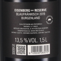 2019 Blaufränkisch Eisenberg DAC Reserve Magnum, Weingut Krutzler, Südburgenland