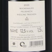 2020 Riesling Felseneck trocken Magnum, VDP.Grosses Gewächs, Weingut Schäfer-Fröhlich, Nahe