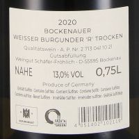 2020 Weissburgunder R, VDP Qualitätswein, Weingut Schäfer-Fröhlich, Nahe