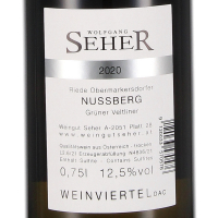 2020 Grüner Veltliner "Nussberg", Weingut Wolfgang Seher, Weinviertel
