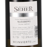 2023 Grüner Veltliner Nussberg Weinviertel DAC, Weingut Wolfgang Seher, Weinviertel