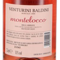 Montelocco Lambrusco frizzante Rosato semi-secco IGP Emilia, Societa Agricola Venturini Baldini