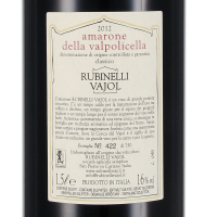 2015 Amarone della Valpolicella Classico DOCG Magnum, Azienda Agricola Rubinelli Vajol