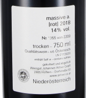 2018 Massive.a, Weingut Artner, Carnuntum