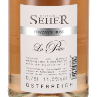 Frizzante Rosé "La Petite", Weingut Wolfgang Seher, Weinviertel