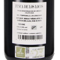 2019 Finca de los Locos Tinto Rioja DOCa Magnum, Bodegas Artuke