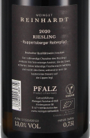 2020 Riesling Ruppertsberger Reiterpfad trocken, Weingut Reinhardt, Pfalz