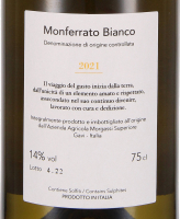 2021 Monferrato Bianco DOC Timorgasso, Morgassi Superiore