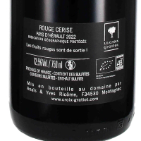2022 Rouge Cerise IGP Pays d’Hérault, Domaine La Croix Gratiot