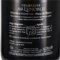 Champagne AR Lenoble Blanc de Blancs Grand Cru Chouilly extra-brut n.V. Mag 18, Champagne A.R Lenoble