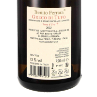 2022 Greco di Tufo DOCG "Terra dUva", Azienda Agricola Benito Ferrara