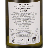 2022 Sylvaner AOC Alsace; Eugène Meyer, Bergholtz