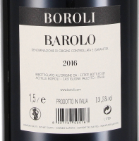 2016 Boroli Barolo Classico DOCG MAGNUM; Achille Boroli, Castiglione Falletto