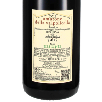 2011 Amarone della Valpolicella Classico Riserva DOCG Destinée, Azienda Agricola Rubinelli Vajol