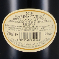 2021 Trebbiano dAbruzzo Riserva DOC Marina Cvetic, Azienda Agricola Masciarelli