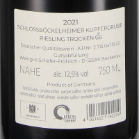 2021 Riesling Kupfergrube trocken, VDP.Grosses Gewächs, Weingut Schäfer-Fröhlich, Nahe