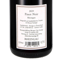 2019 Rheingau Pinot Noir QbA, Weingut Chat Sauvage, Rheingau