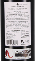 2018 Tinto Crianza Cuatrocientos Navarra D.O., Bodegas Inurrieta