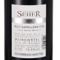 2022 Grüner Veltliner Weinviertel DAC Reserve Kapellenberg, Weingut Wolfgang Seher, Weinviertel