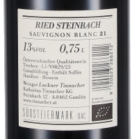 2021 Sauvignon Blanc Steinbach Erste STK® Lage, Weingut Lackner-Tinnacher, Südsteiermark