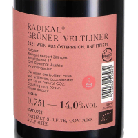 2021 Grüner Veltliner Radikal, Weingut Herbert Zillinger, Weinviertel