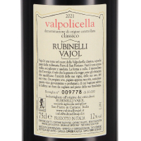 2022 Valpolicella Classico DOC, Azienda Agricola Rubinelli Vajol