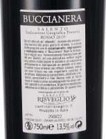 2019 Vino Rosso Salento IGP "Buccianera", Cantine Risveglio